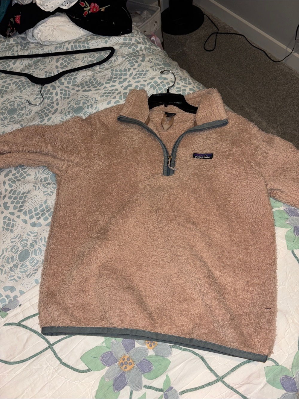 Patagonia Women’s Half-Zip Fleece Pullover - Tan